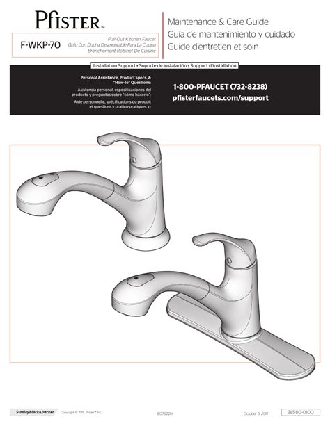 www pfisterfaucets com support